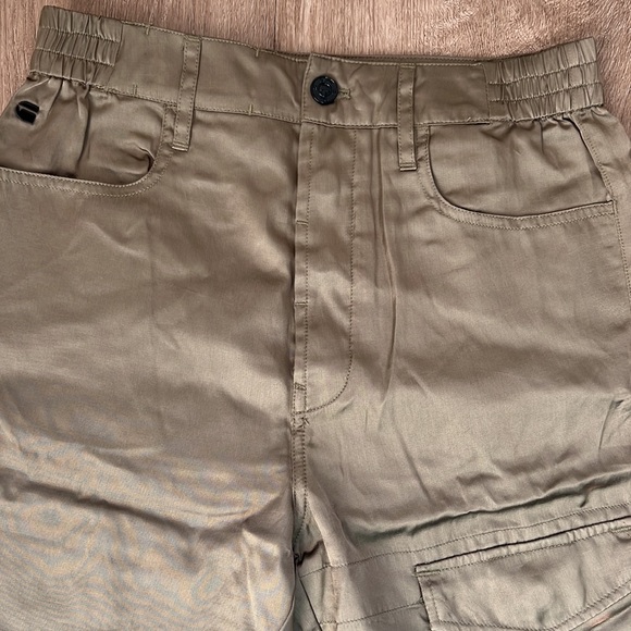 NWT G-Star Women’s Boxxa 3D Mid Waist Army Green Boyfriend Cargo Pants Sz 23/30 - Picture 8 of 16